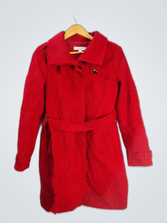 Red Belted Coat