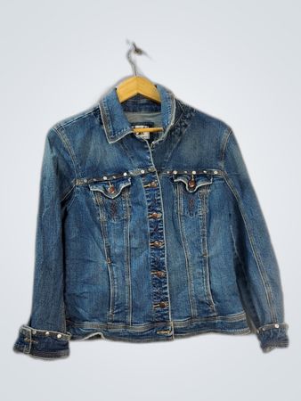 Laz Embellished Denim Jacket