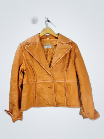 Pamela McCoy Leather Jacket