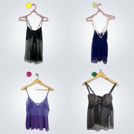 Victoria's Secret Lace Trim Camisoles Bundle