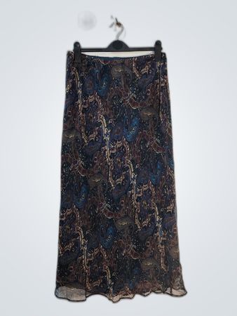 Cato Printed Maxi Skirt
