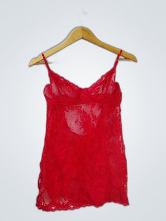 Red Lace Camisole