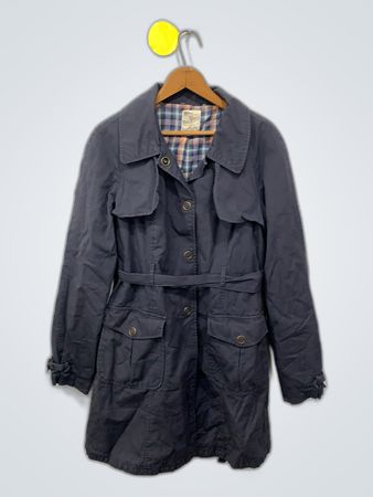 Tüll-Trenchcoat