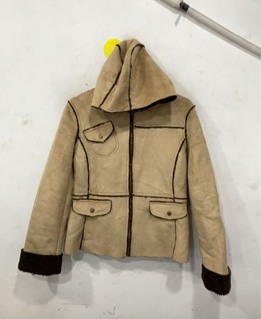 Tan Hooded Jacket