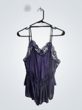 Purple Lace Chemise