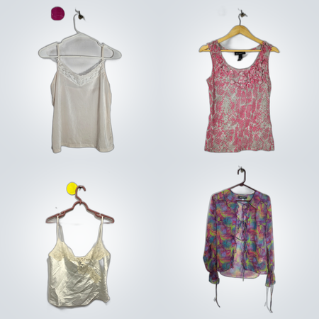 Y2K fairycore mixed tops