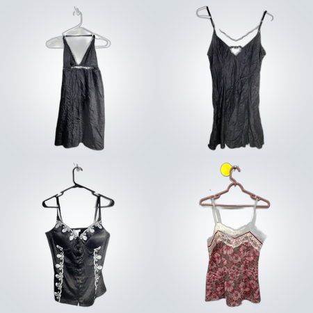 Y2Kキュートなミックストップス