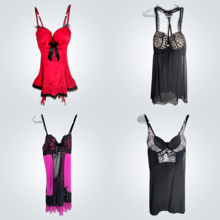 Y2K corset style babydolls