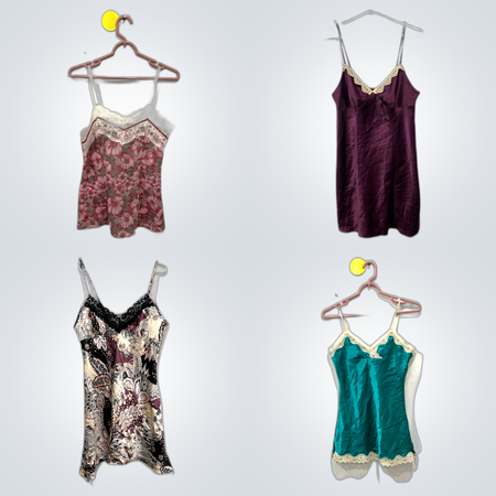 Y2K retro girl cami tops