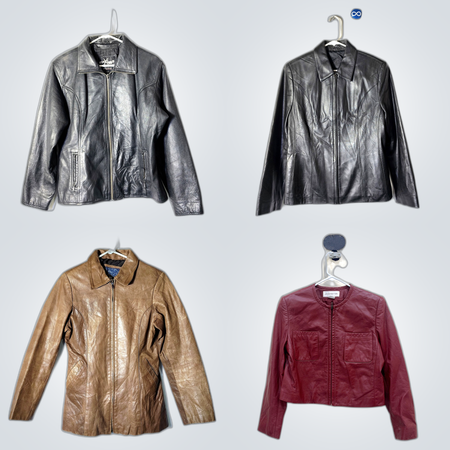 Y2K interesting leather jackets