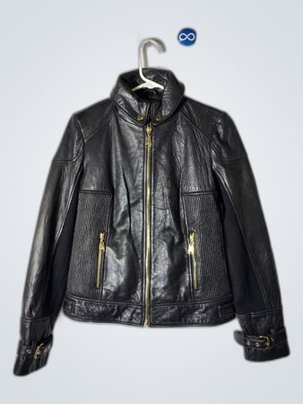 Via Spiga Leather Jacket