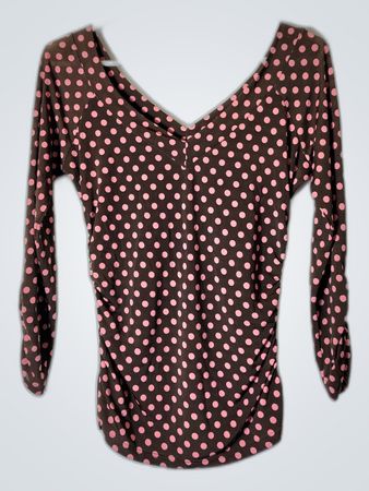 Forever 21 Printed V-Neck Blouse