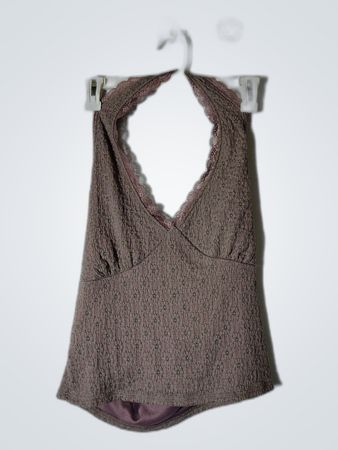 Rebellious Dreamer Lace Trimmed Top