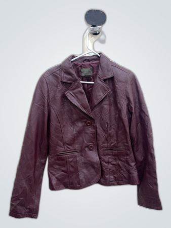 John Paul Richard Leather Blazer Jacket