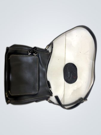 Liz Claiborne Black Leather Handbag