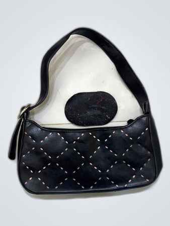 Black Leather Purse
