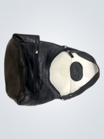 Black Leather Handbag