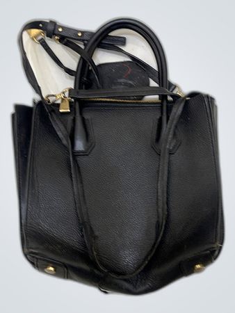 Michael Kors Black Leather Tote Bag