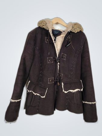 Braetan Brown Fur Jacket