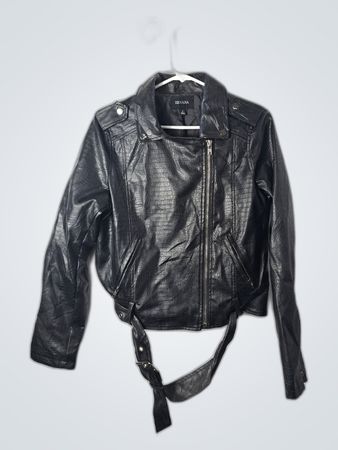 Zenana Black Leather Jacket