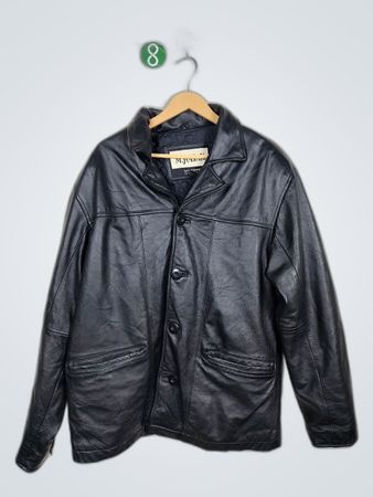 M. Julian Black Leather Jacket