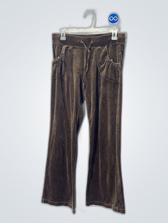 Brown Velvet Pants