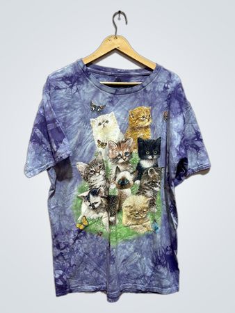 A Camiseta Tie-Dye "Kittens" da Mountain
