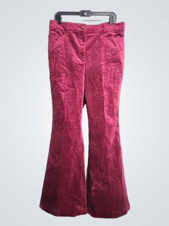 Loft Velvet Flare Pants