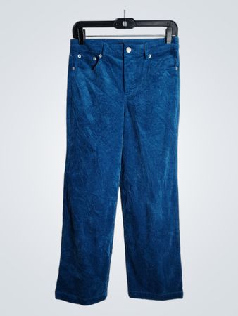 Pantalons en velours côtelé bleus J. Crew