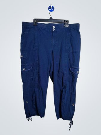 Capris Cargo Bleus