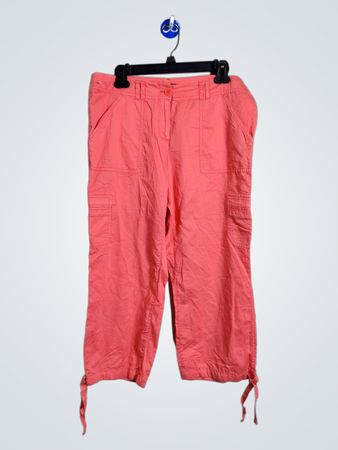 Tommy Bahama Women's Coral Cargo Capris Taille 6