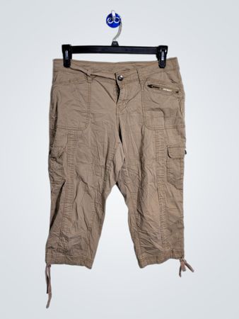 Faded Glory Pantaloni Capri Cargo da Donna