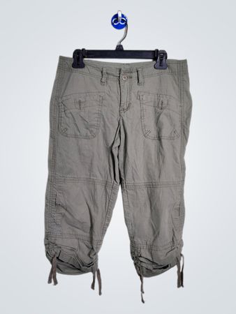 Pantalon Capri Cargo Vert Femme Prana