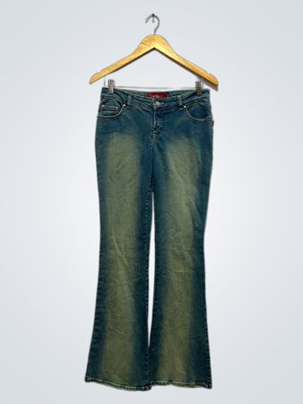 BIG SEVEN Calça Jeans Flare Feminina Tamanho 42