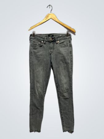 True Religion Jennie Curvy Mid Rise Super Skinny Jeans