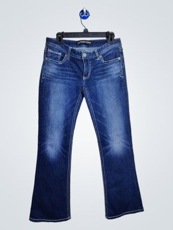 Express Jeans Pantaloni in Denim Bootcut
