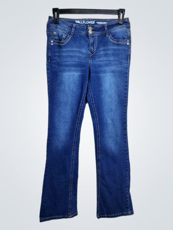Calças Jeans Bootcut "The Luscious Curvy" da Wallflower