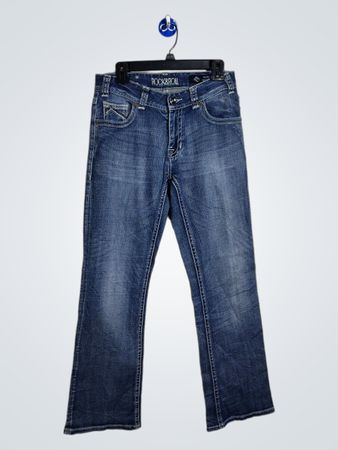 Jeans Bootcut Mid Rise Rock & Roll Denim