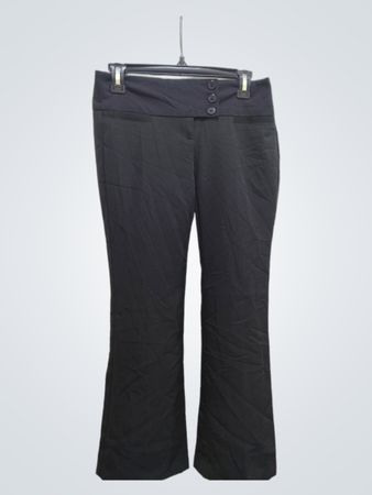 Joe Bonassset Black Flare Dress Pants