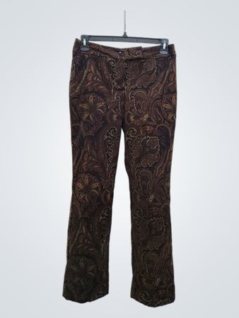 First Option Paisley Pattern Pants