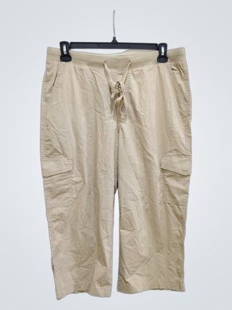 St. John's Bay Pantaloni Capri Cargo da Donna