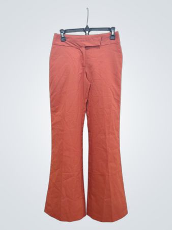 Pantalones de campana naranjas para mujer La Belle tamaño 3