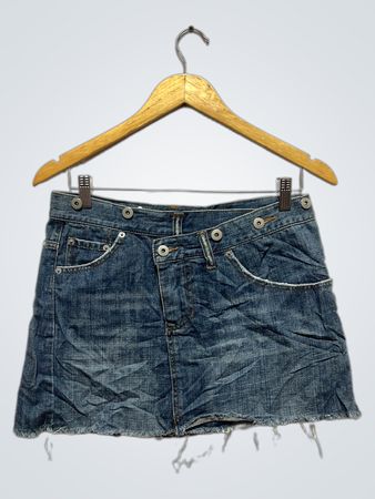 CLEF DE SOL Denim Skirt