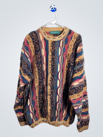 Tundra Canada メンズ マルチカラー ニットセーター