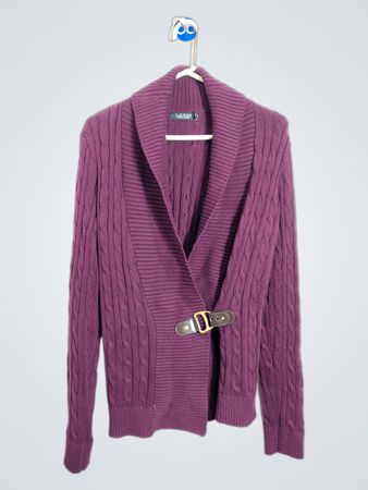 Cardigã de Tricô em Cordas Lauren Ralph Lauren