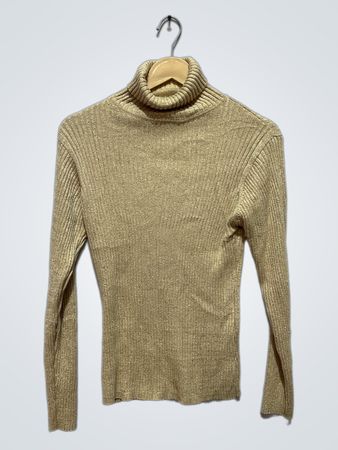 Basic Editions Damen kleine/Chico gerippter Rollkragenpullover