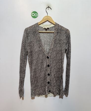 Cardigan de leopardo LOFT