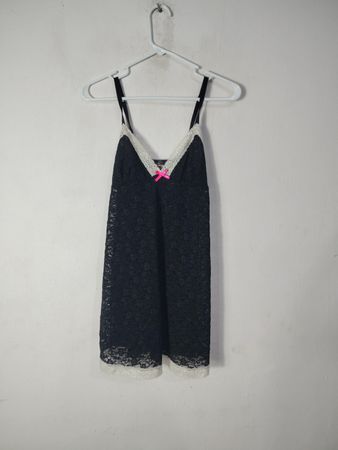 「La Senza Black Lace Cami Slip Dress」