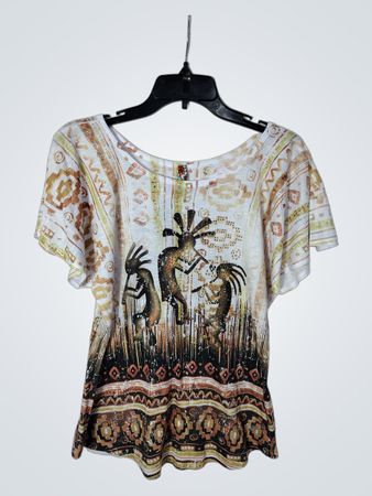 T-shirt BIG BANG U.S.A. avec design Kokopelli