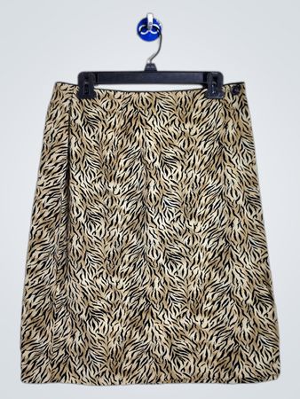 WORTHINGTON Damen Midi Rock mit Animal Print